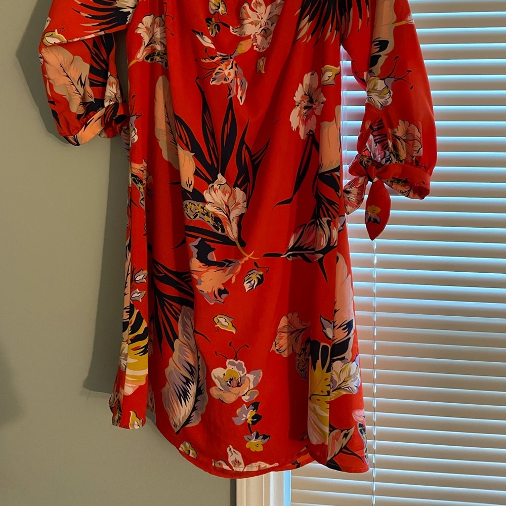 Off the shoulder dress